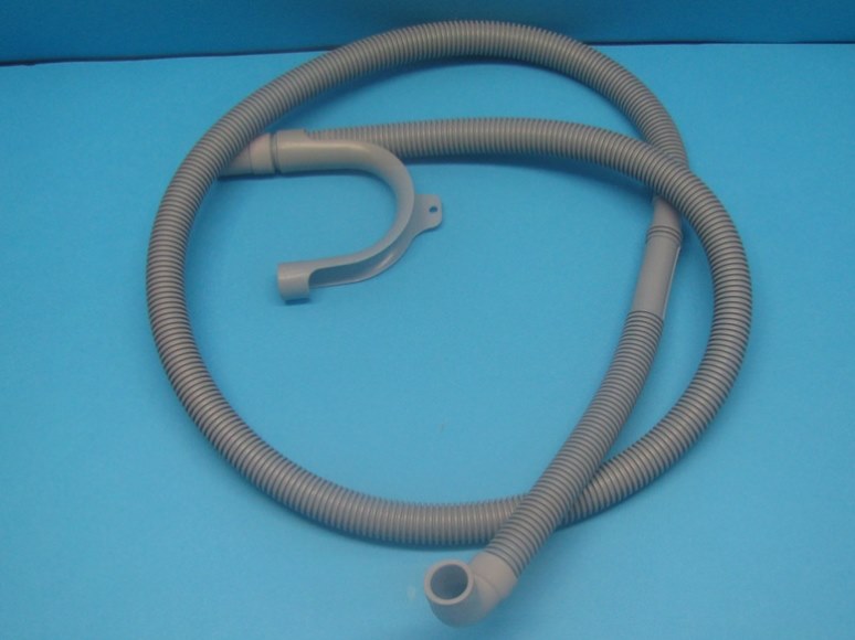 Mosógép kifolyócső (2,5m , könyökkel)